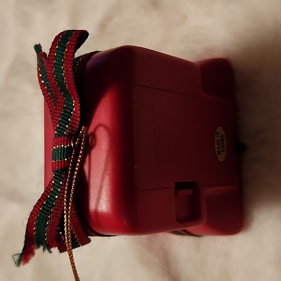 VINTAGE  FORGET ME NOT COMPUTER ORNAMENT  & SANTA FIGURINE - Picture 5 of 10